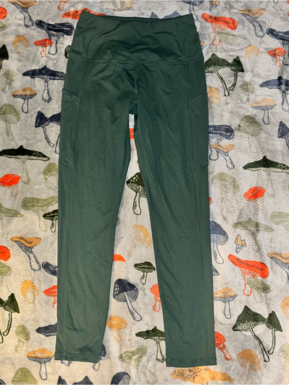 High-Waist Forest Green Active Leggings